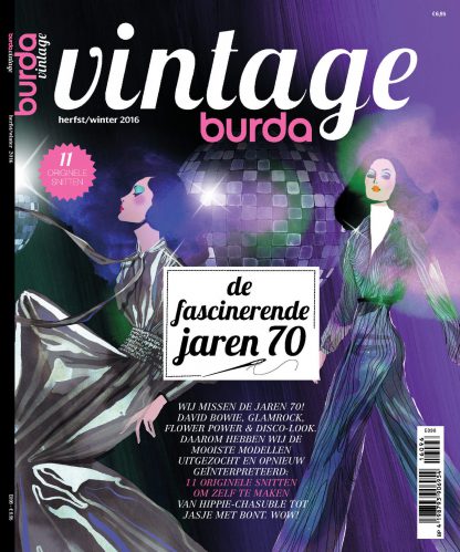 Burda Vintage herfst winter 2016 seventies jaren 70 cover
