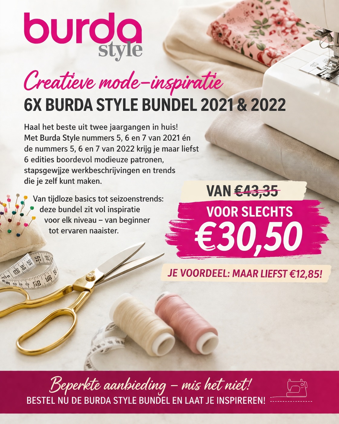 actie burda 2026-01 2021 en 2022 tekst